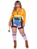 Leg Avenue 2 Piece Nailed It Construction Plus Size Costume