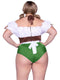 Leg Avenue 2 Piece Frisky Fraulein Plus Size Costume
