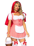 Leg Avenue 2 Piece Fairytale Miss Red Riding Hood Costume