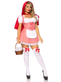 Leg Avenue 2 Piece Fairytale Miss Red Riding Hood Costume