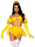 Leg Avenue 4 Piece Belle Princess Costume