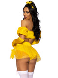 Leg Avenue 4 Piece Belle Princess Costume