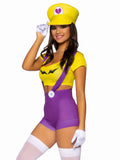 Leg Avenue 3 Piece Gamer Villain Costume