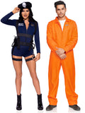 Cop & Prisoner Couples Costume