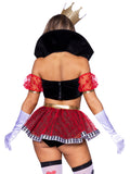 Leg Avenue 3 Piece Wicked Wonderland Queen Costume