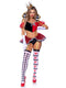 Leg Avenue 3 Piece Wicked Wonderland Queen Costume