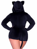 Leg Avenue Comfy Black Cat Plus Size Costume