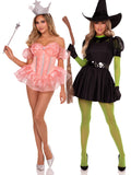 Good Witch & Green Wicked Couples Costume