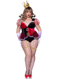 Leg Avenue 2 Piece Queen of Hearts Plus Size Costume
