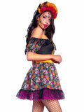 Leg Avenue 2 Piece Marigold Catrina Costume