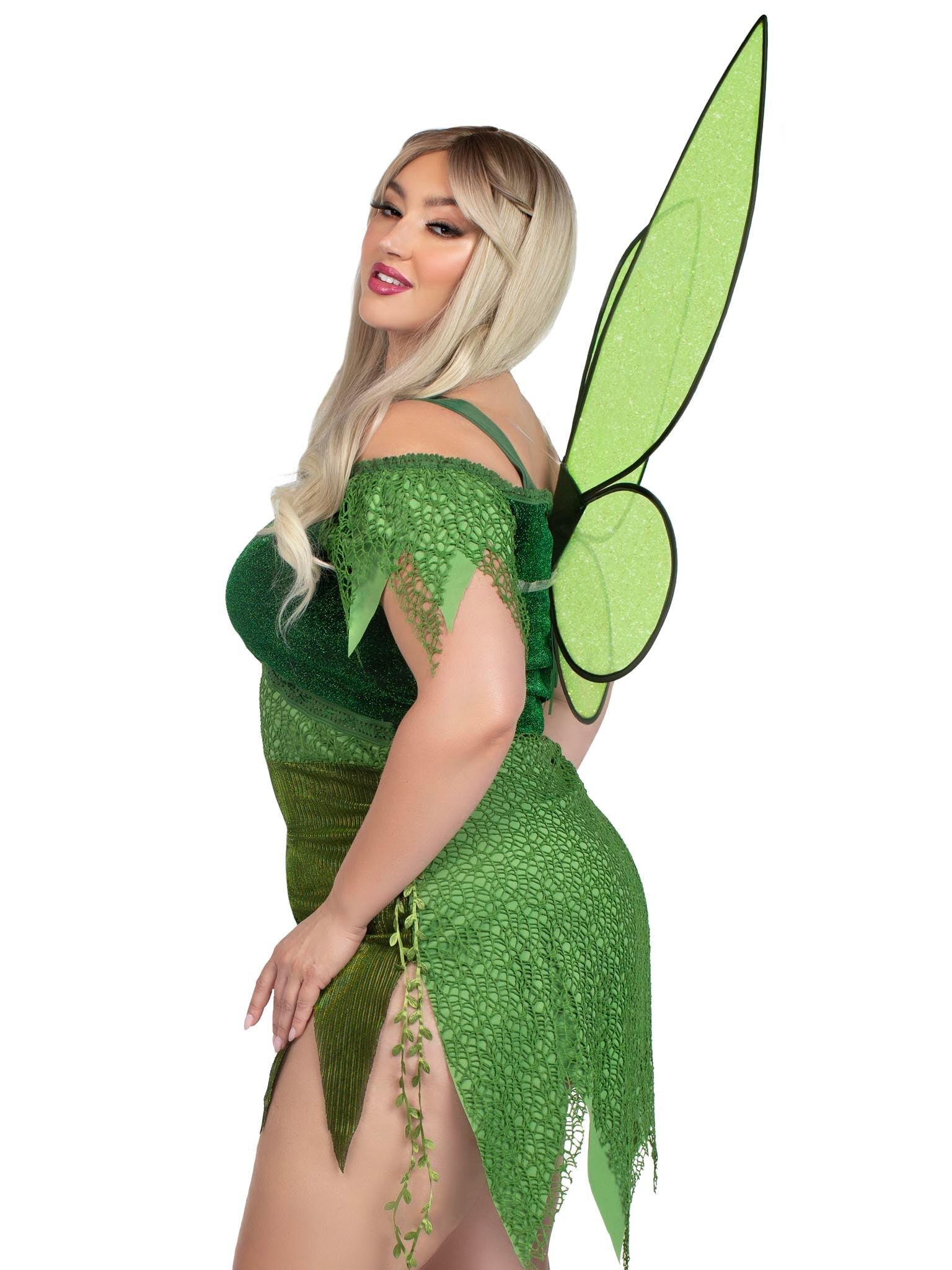 Fairy Dress Adult Size Lycra Fairy Costume Adult Plus Size