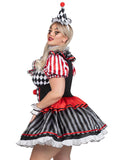 Leg Avenue Plus Darling Harlequin Costume