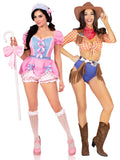 Bo Peep & Cowgirl Couples Costume