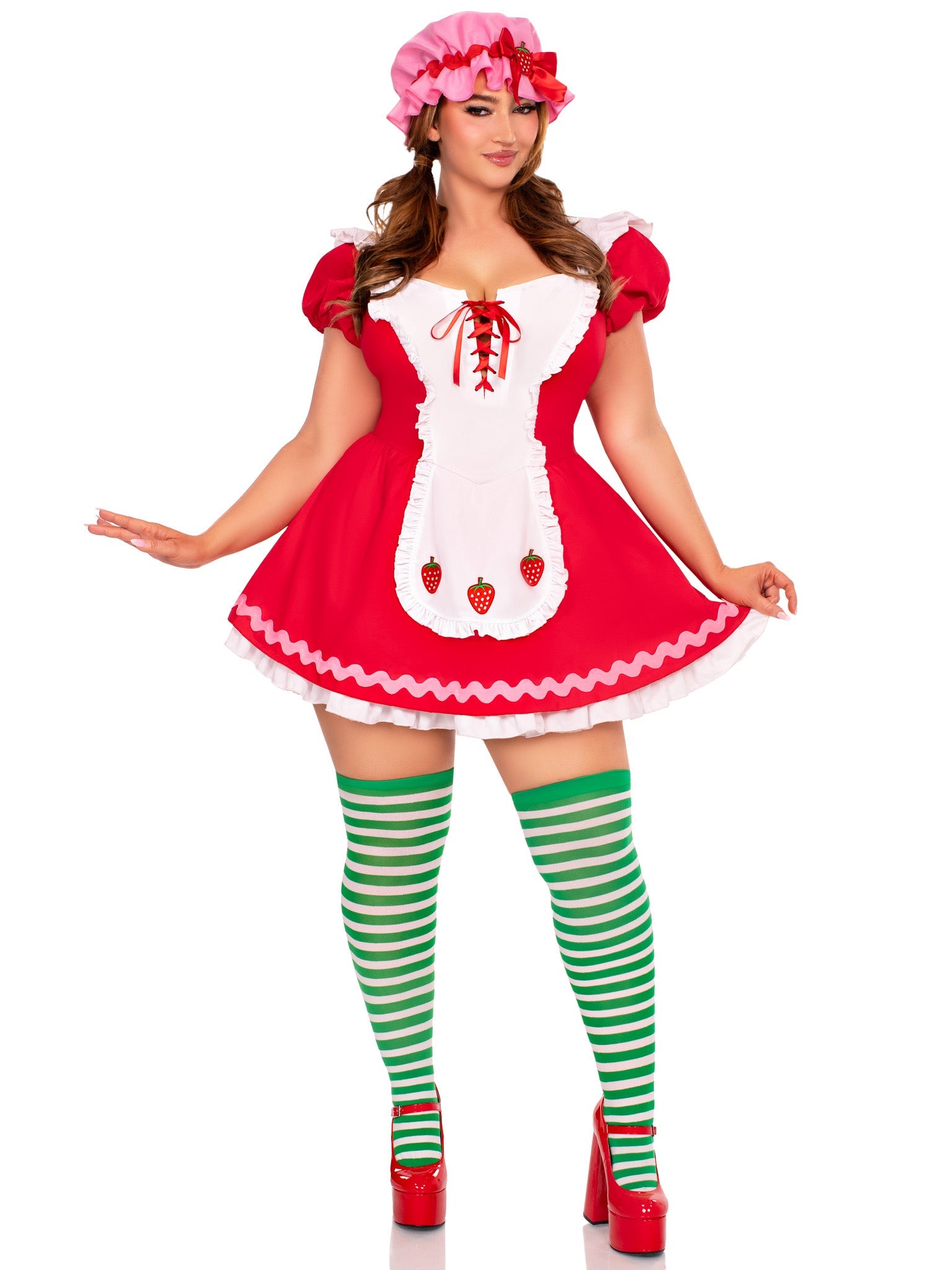 Leg Avenue Plus Berry Cutie Costume