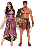 Gladiator & Amethyst Couples Costume