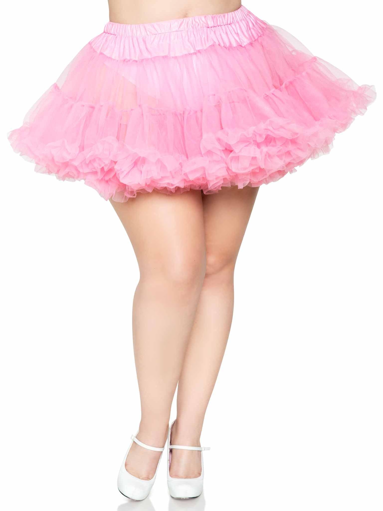 Leg Avenue Plus Size Layered Tulle Petticoat Costume Skirt