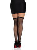 color_black | Leg Avenue Fishnet Tight Highs