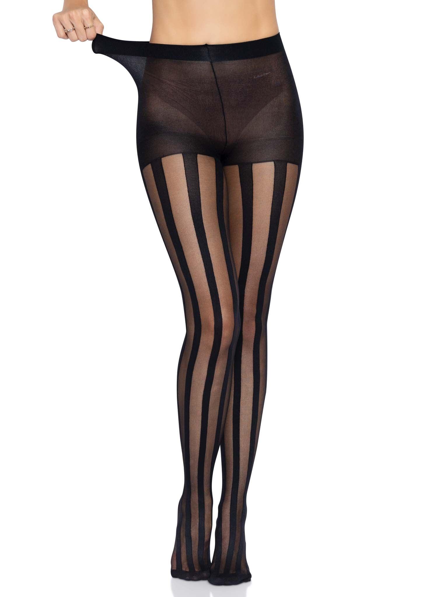 Leg Avenue Beck Vertical Striped Tights