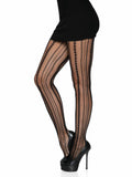 Leg Avenue Eve Vintage Pinstripe Net Tights