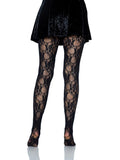 Leg Avenue Tori Floral Lace Tights