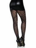 Leg Avenue Zebra FIshnet Tights