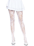 Leg Avenue Chantilly Floral Lace Tights