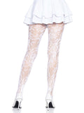 Leg Avenue Chantilly Floral Lace Tights