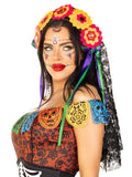 Leg Avenue Day Of The Dead Flower Headband