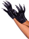 Leg Avenue Zip-up Black Claw Gloves