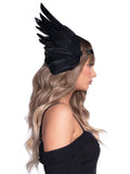 Leg Avenue Metal Filigree Medallion Feather Headband