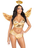 color_gold | Leg Avenue Metallic Angel Wing Set