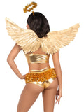 color_gold | Leg Avenue Metallic Angel Wing Set