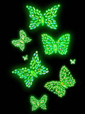 Leg Avenue Butterfly Glow in the Dark Body Jewels Sticker
