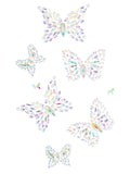 Leg Avenue Butterfly Glow in the Dark Body Jewels Sticker