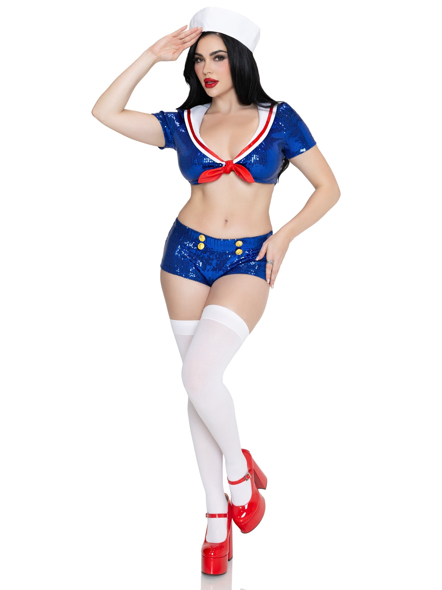 Leg Avenue Sequin Sailor Costume