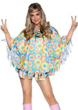 Leg Avenue 70s Hippie Poncho Set