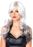 Color_Grey/Black | Leg Avenue 24" Allure Long Wavy Wig