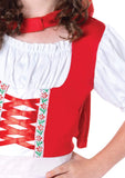 Leg Avenue Girl's Lil' Miss Red Riding Hood Costume