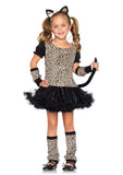 Leg Avenue Girl's Pretty Little Leopard Costume