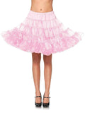 color_pink | Leg Avenue Knee Length Deluxe Crinoline Petticoat Costume Skirt