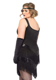 Leg Avenue Plus Glamour Flapper Costume