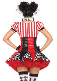 Leg Avenue Harlequin Clown Costume