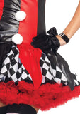 Leg Avenue Harlequin Clown Costume