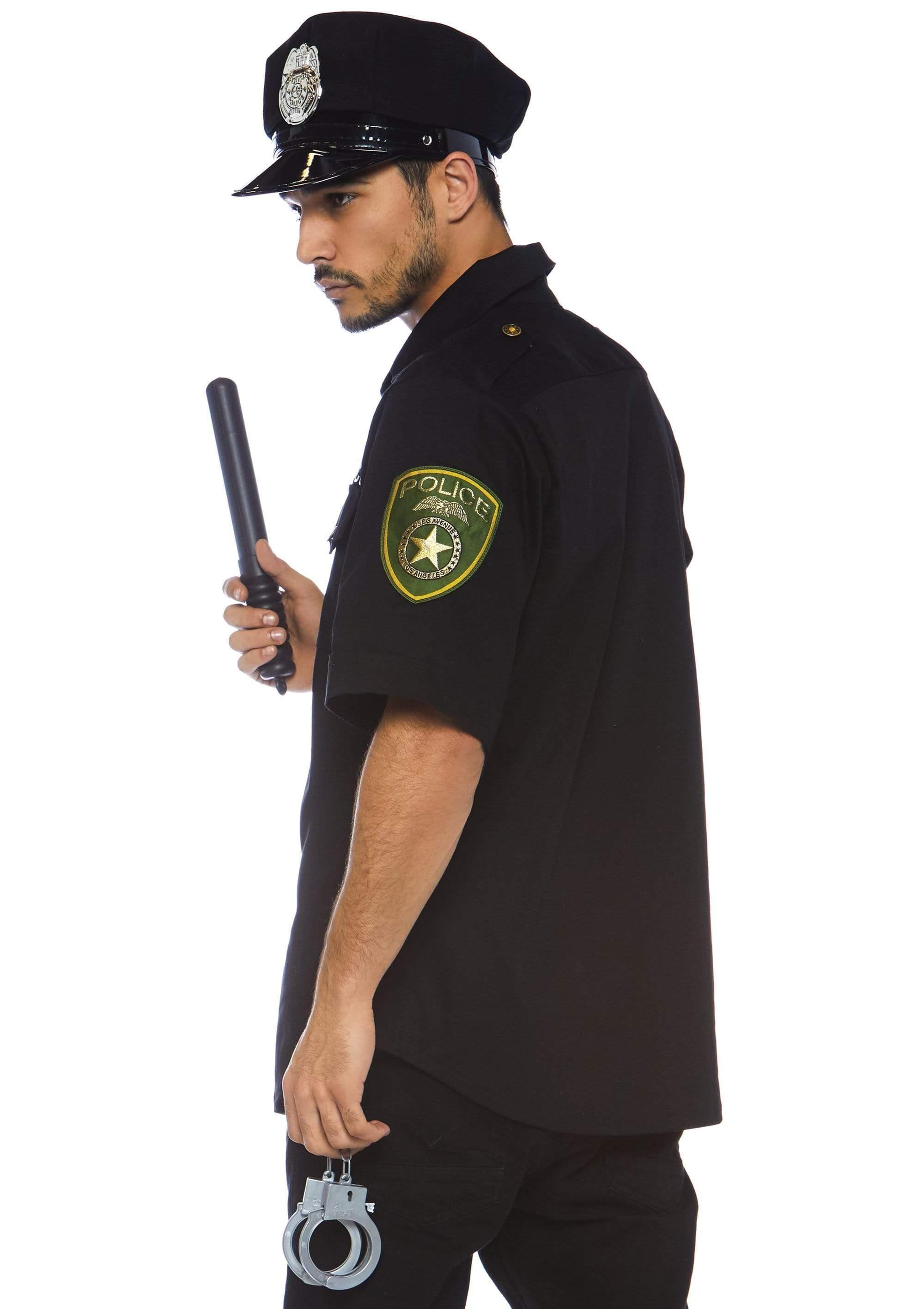 Leg Avenue Men's Cuff Em' Cop Police Costume