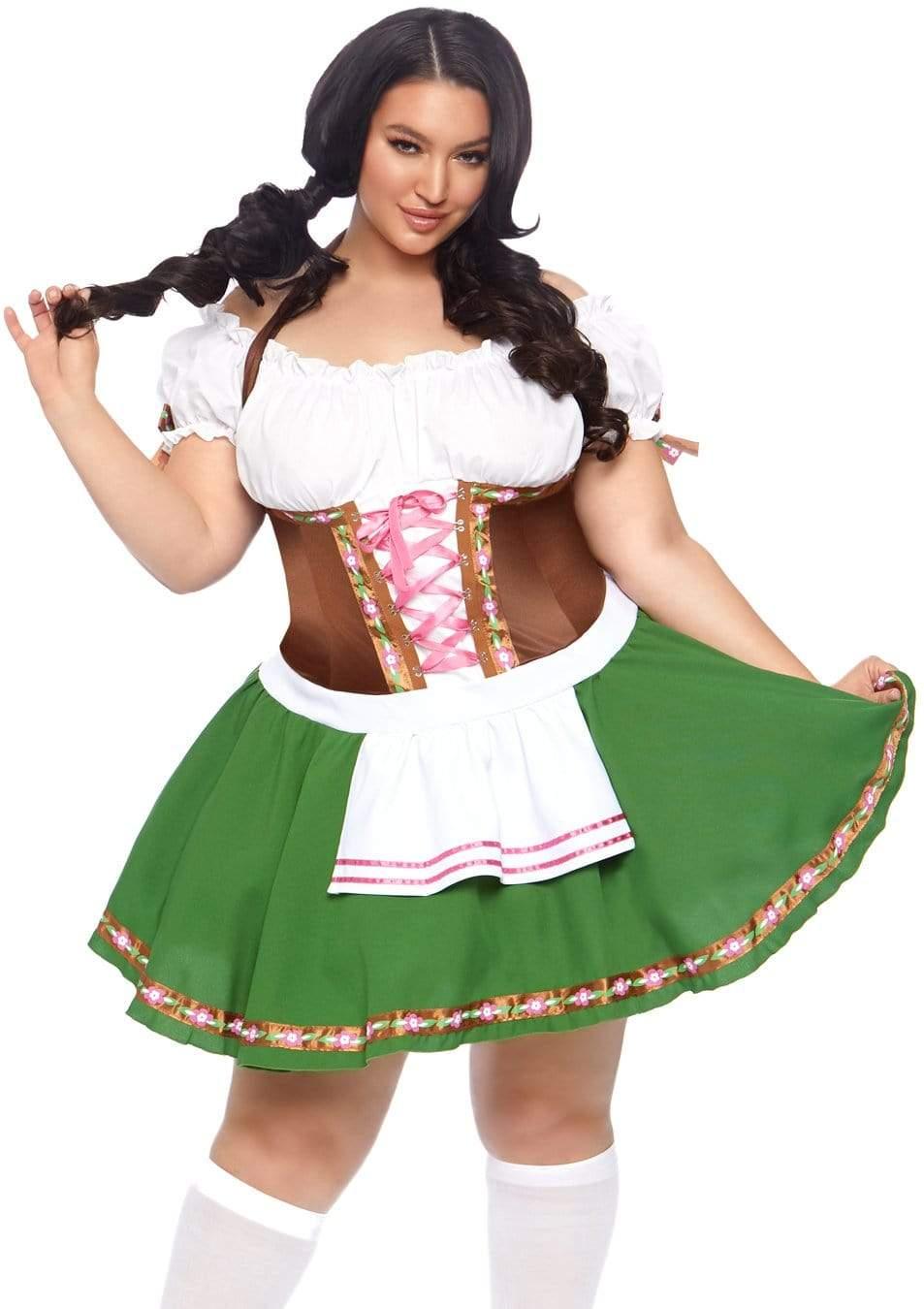 Leg Avenue Plus Gretchen Oktoberfest Costume