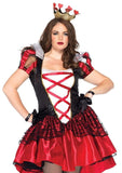 Leg Avenue Plus Royal Red Queen Costume