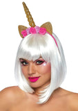 Leg Avenue Golden Glitter Unicorn Headband