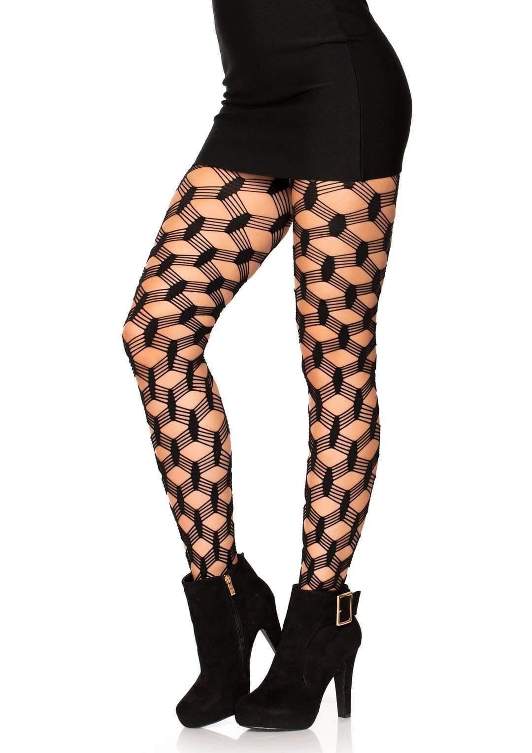 Leg Avenue Freya Hardcore Fishnet Tights