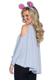 Leg Avenue Mouse T-Shirt Poncho Set