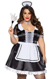 Leg Avenue Plus Classic French Maid Costume